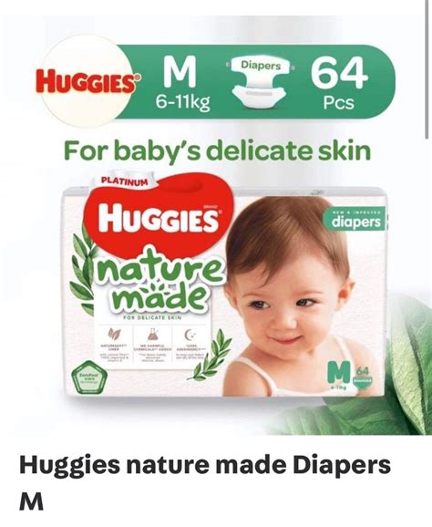 Huggies Diapers Size M Tape Babies And Kids Bathing And Changing