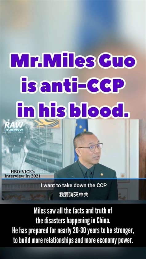 On Gettr Mr Miles Guo Is Our Anti Ccp Hero