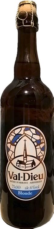 Пиво светлое нефильтрованное Val Dieu Blonde л купить пиво Валь