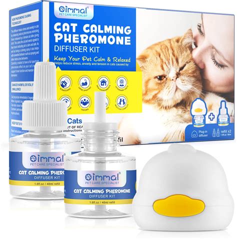 Amazon.com : Fancy Pets Cat Pheromones Calming Diffuser, Cat Calming ...