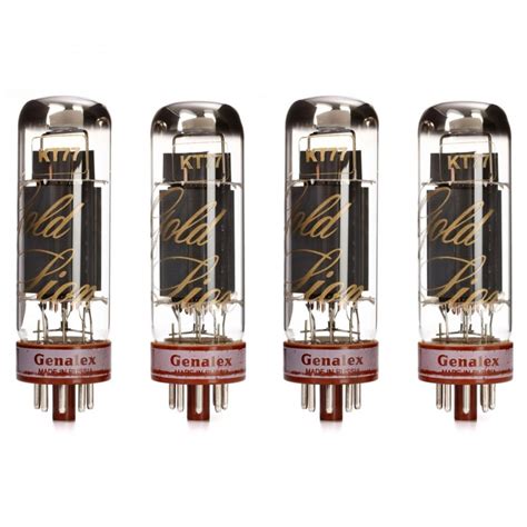 GENALEX GOLD LION KT77 Platinum Tubes Matched Quad Audiophonics