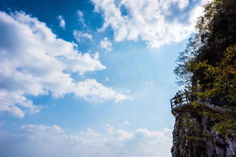 Enshi Grand Canyon Landscapes Editorial Photo Image Of Geography