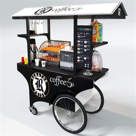 Coffee Push Cart | Cart-King Intl Carts and Kiosks