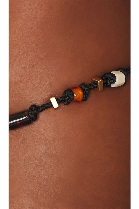 Vix Swimwear Flora Detail Cheeky Bikini Bottom In Firenze Black REVOLVE