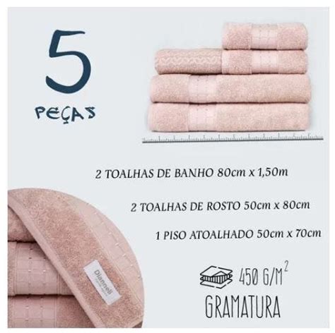 Jogo De Banho Toalha Class Banh O P S Algod O Grossa Detalhe Decorativo Nude