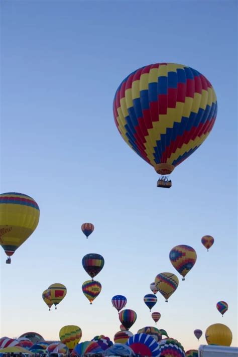 Albuquerque Hot Air Balloon Fiesta Part Hooray For Rain