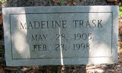 Madeline Trask Memorial Find A Grave