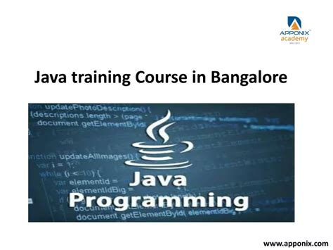 Ppt Java Training Course Powerpoint Presentation Free Download Id