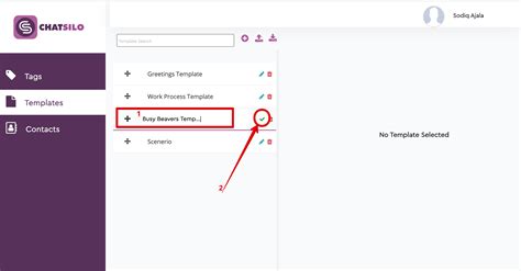 How To Add Edit And Delete A Template Chatsilo Knowledge Base