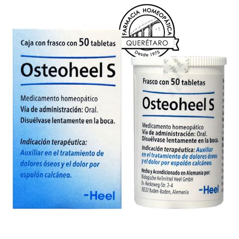 Osteoheel S Tabletas | Farmacia Homeopática