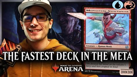 Izzet Hyper Tempo Mythic Rank Mtg Arena Deck Guide Youtube