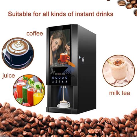 Coffee Vending Machine Commercial Coffee Maker Instant Coffee Machine Full Automatic Cold Hot