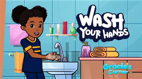 Wash Your Hands Song | Healthy Habits with Gracie’s Corner | Nursery ...