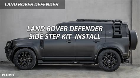 Plumb Land Rover Defender Side Step Kit Install Youtube