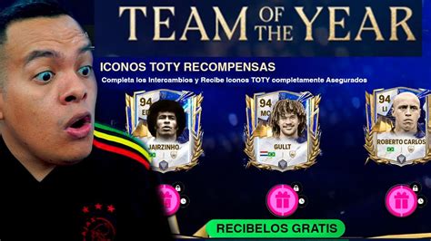 COMO RECLAMAR ICONOS TOTY Gratis En FC 24 MOBILE Jairzinho Gullit