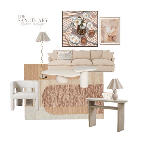 Nude Blush Interior Design Mood Board By The Sanctuary Interior Design Style Sourcebook