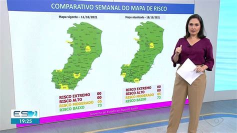 Pela Semana Consecutiva Es Tem Cidades Em Risco Moderado Para