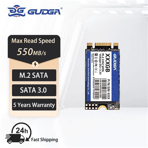 GUDGA SSD M.2 SATA NGFF 22X42mm 64GB 128GB 256GB 512GB Internal Solid ...