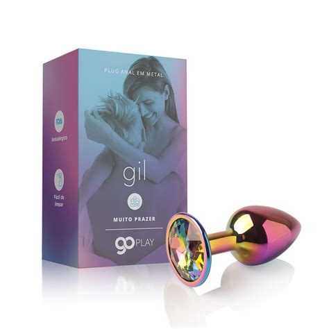 Plug Anal Metal Go Play Gil Furta Cor Cm X Cm Produtos A S S