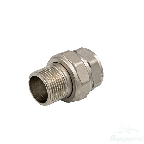 Муфта (н. р. - в. р.) (3/4") с накидной гайкой LD - Соединительные ...
