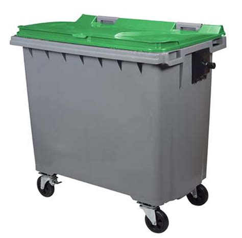 Conteneur Poubelle 770 Litres Vert Voussert