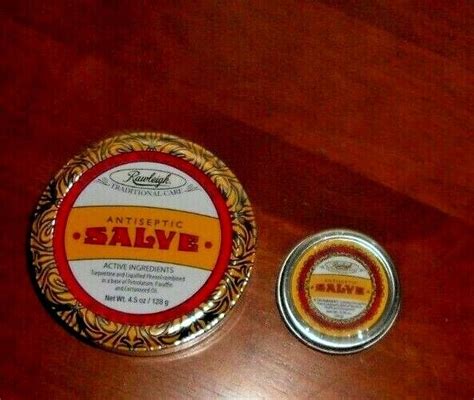 Rawleigh Antiseptic Salve Oz Tin Antiseptic Oz Tin Travel