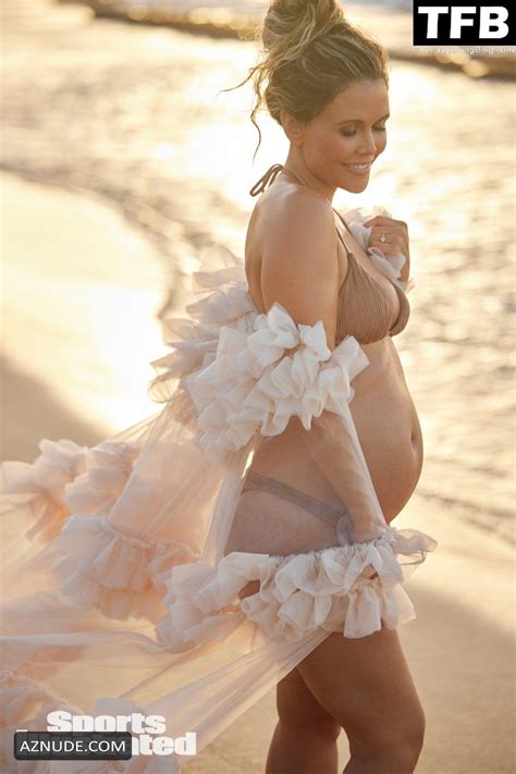 Katrina Scott Sexy Poses Topless Flaunting Her Hot Bikini Body In A Photoshoot For Sports