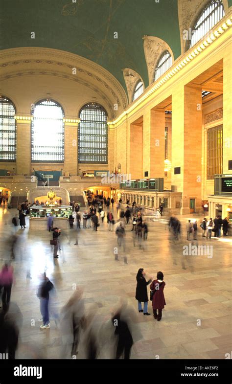 Usa New York City Grand Central Station Stock Photo Alamy