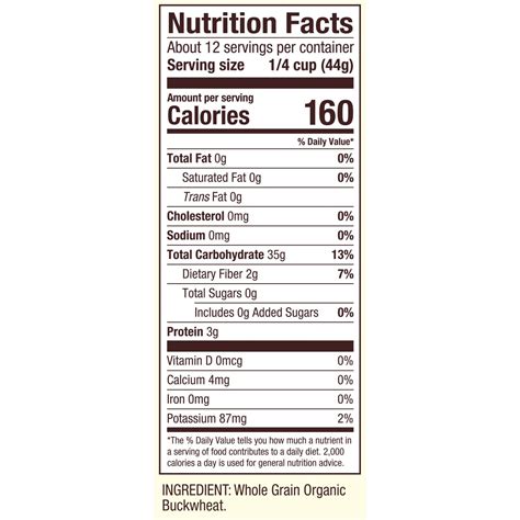 Bobs Red Mill Creamy Buckwheat Hot Cereal Organic G Go Vita
