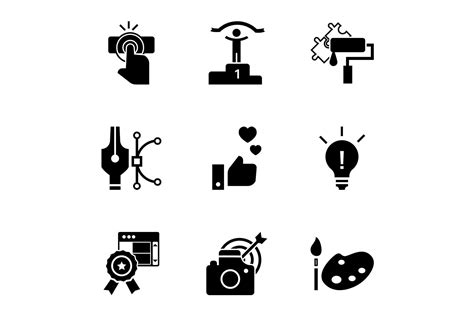 Business Teamwork Icon Set Simple Style Graphic By Nsit0108 · Creative