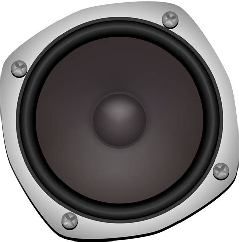 Clipart - audio speaker