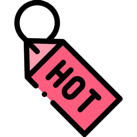 Hot Item Detailed Rounded Lineal Color Icon