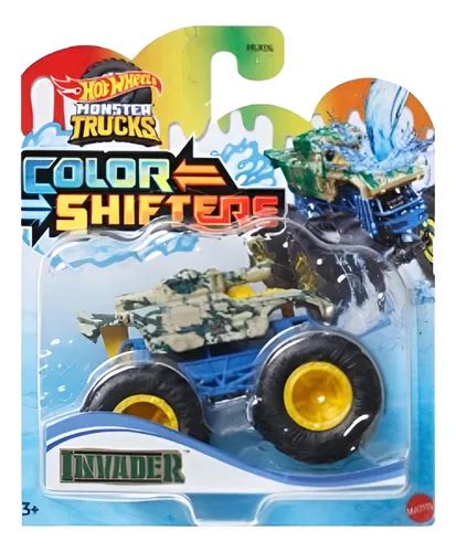 Hot Wheels Color Shifters Invader Muda De Cor Hgx Frete Gr Tis