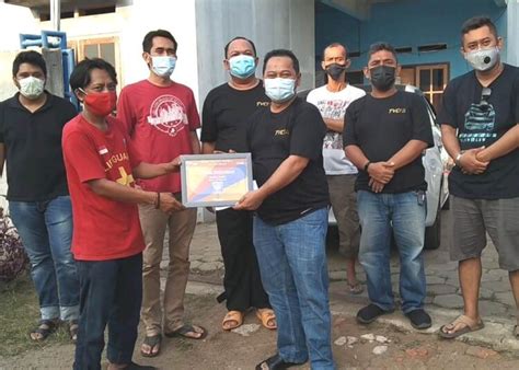 Sambangi Rumah Singgah FBn TVCI Chapter Serang Bantu Makanan Vitamin