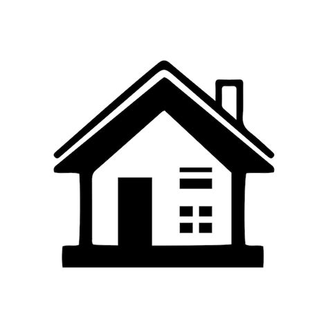 Vector House Icon Outline House Home Page Icon Clip Art Svg Vetor