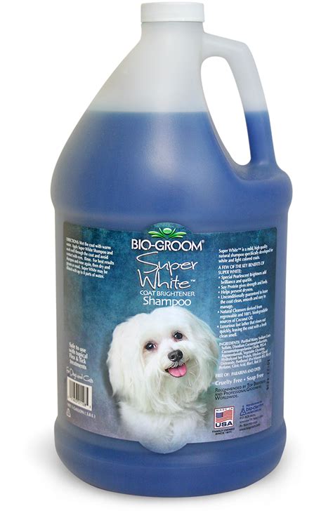 Bio Groom Super White 3 8 Liter Gallone EHASO Hundepflege