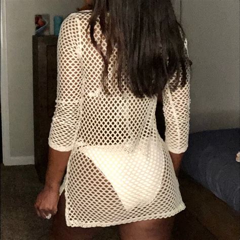 Swim Very Sexy Bikini Coverup Khaki Poshmark