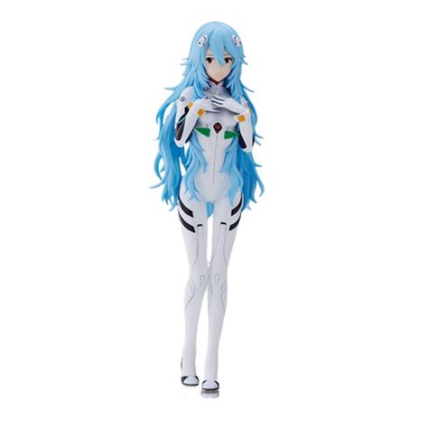 Sega Evangelion Thrice Upon A Time Spm Rei Ayanami Long Hair Figura