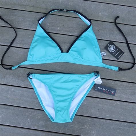 Rampage Swim Rampage Halter Bikini Set Poshmark