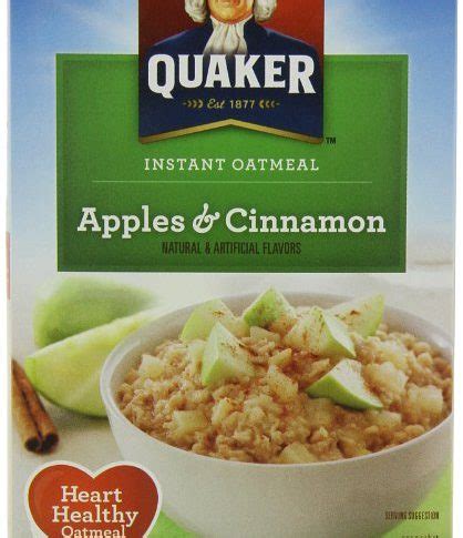 Healthy Apple Cinnamon Quaker Instant Oatmeal Copycat – Bella Virtue / Eat