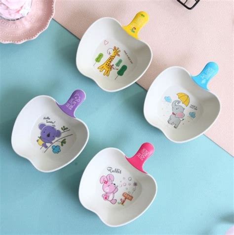 Детская тарелка из бамбука "Cartoon"