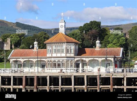 Dunoon Pier Scotland Stock Photo Alamy
