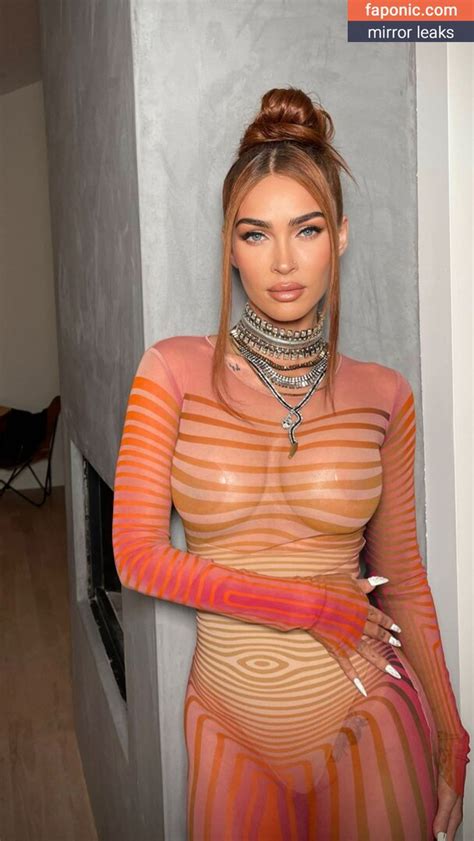 Megan Fox Aka Meganffox Nude Leaks OnlyFans Photo Faponic