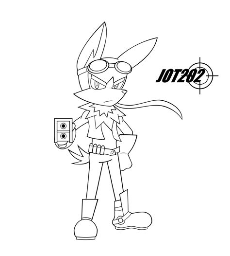 Guntz Line Art By Jot202 On Deviantart