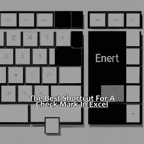 The Best Shortcut For A Check Mark In Excel