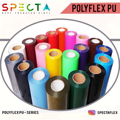 SPECTAFLEX POLYFLEX KOREA PU SOFT TIPIS ELASTIS PU HTV POLYFLEX