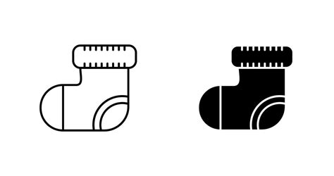 Socks Vector Icon 22284690 Vector Art At Vecteezy