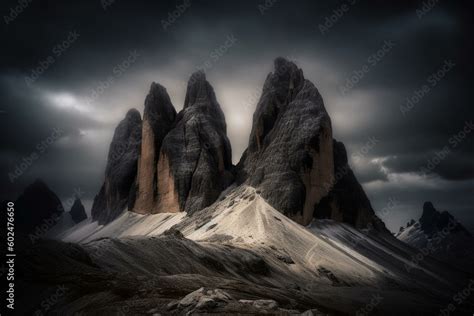 The Iconic Tre Cime Di Lavaredo Also Known As The Drei Zinnen Is A