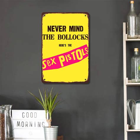 Cm Sex Pistols Vintage Tin Signs