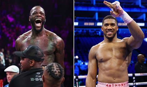 Next Heavyweight Fights As Deontay Wilder Vs Anthony Joshua Deal Close